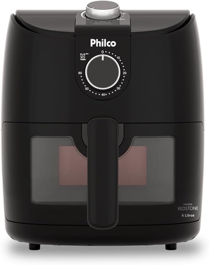 Air Fryer Philco 4L Revestimento Redstone 1500W PAF40A 127V