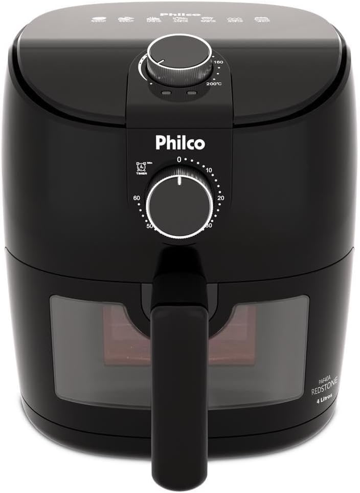Air Fryer Philco 4L Revestimento Redstone 1500W PAF40A 127V thumbnail 2