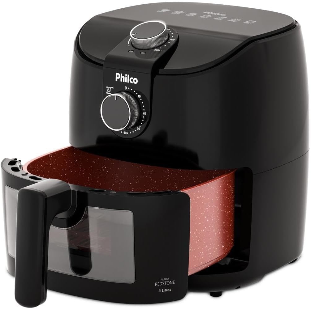 Air Fryer Philco 4L Revestimento Redstone 1500W PAF40A 127V thumbnail 3
