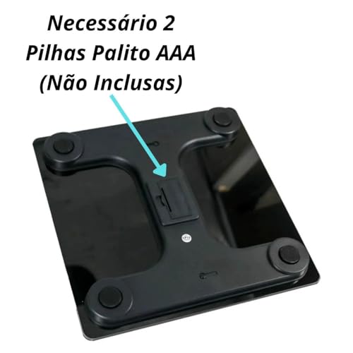 Balança Digital Corporal Slim Bluetooth 26cm thumbnail 8