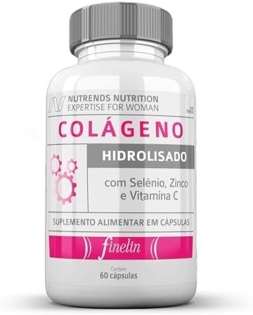 Colágeno Hidrolisado + Selênio + Zinco + Vita C 60 cápsulas, Nutrends thumbnail 5