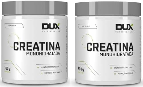 Combo 2x DUX Creatina Monohidratada Pote 300G Dux Nutrition + Coqueteleira thumbnail 6
