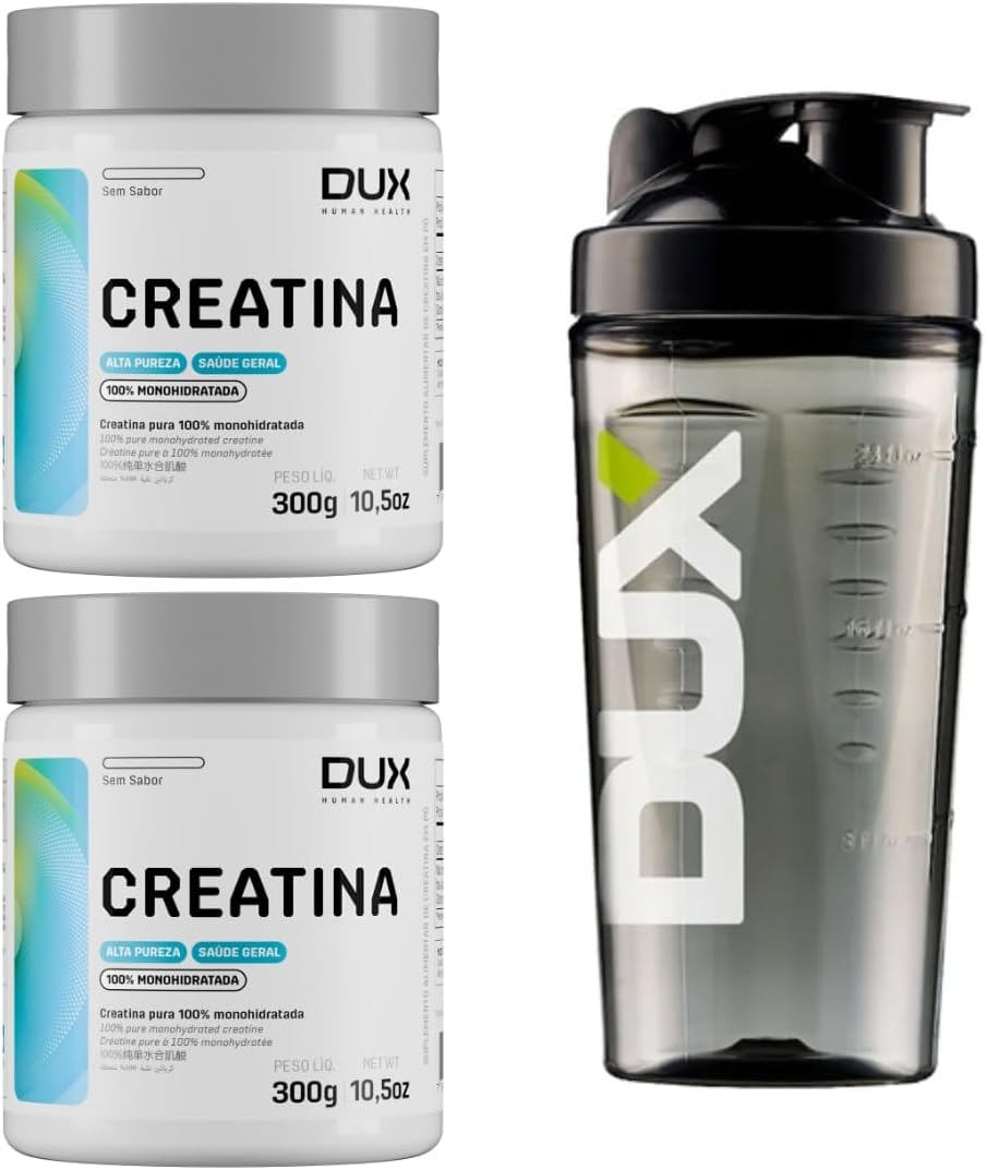 Combo Creatina Dux Nutrition - 300g + Coqueteleira oficial thumbnail 2