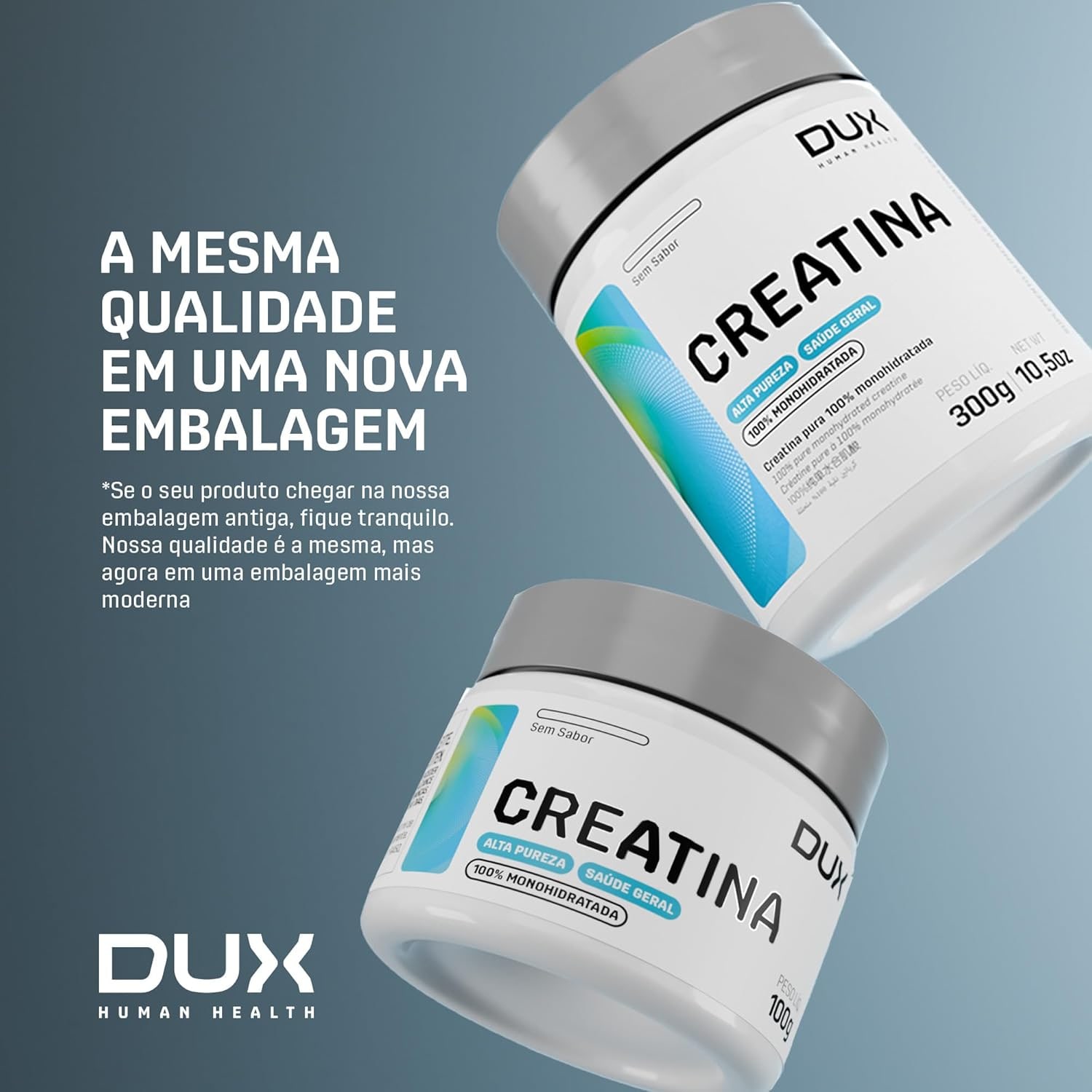 Creatina Monohidratada Sem Sabor - Pote 300g - Suplementação Treino Academia, Ganho Muscular Hipertrofia, Força Energia Resistência, Suplementos Naturais - DUX HUMAN HEALTH thumbnail 6