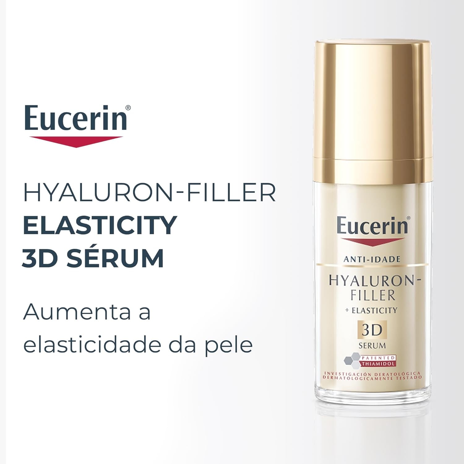 EUCERIN 3D Sérum Facial Anti-idade Firmador 30ml, Elasticity, Pele Madura, Hyaluron-Filler, Ácido Hialurônico, Antirrugas thumbnail 2