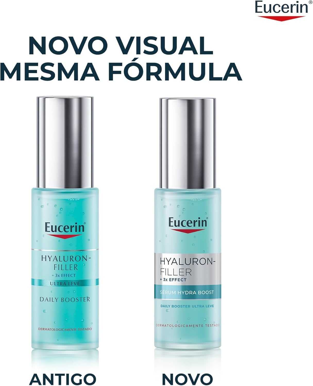 EUCERIN Sérum Facial Daily Booster UltraLeve 30ml, 24h Hidratação, Fortaceledor, Hyaluron-Filler, Ácido Hialurônico, Antirrugas, Hidratante thumbnail 2