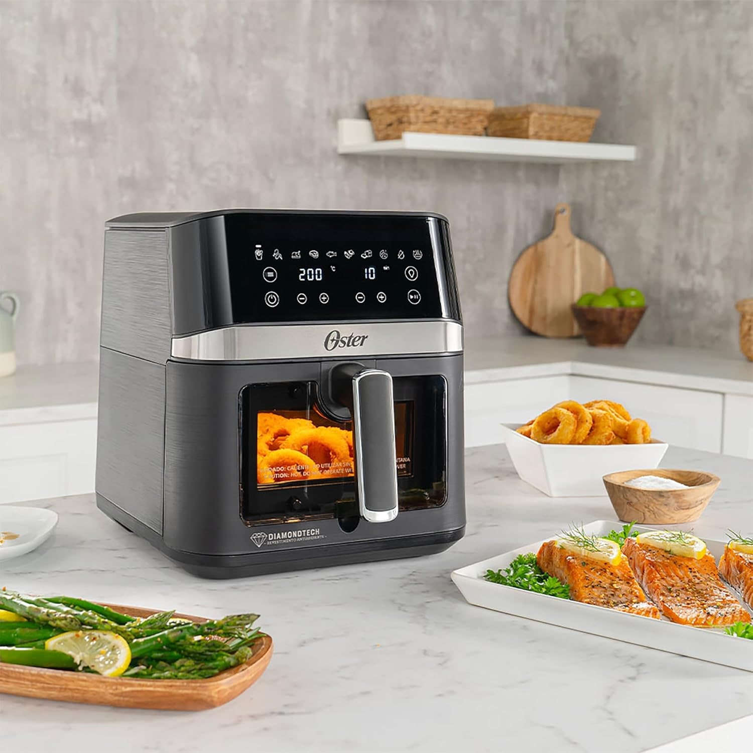 Fritadeira DiamondTech Oster 6L com Visor Transparente - 127V thumbnail 2