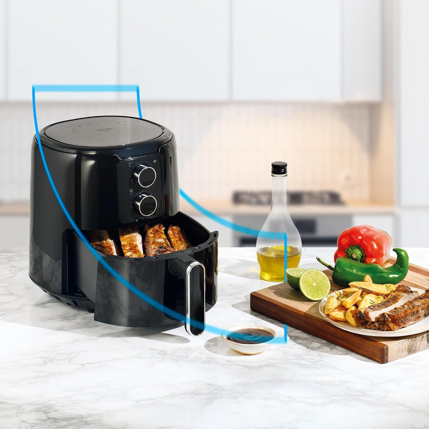 Fritadeira Elétrica Cube Fry Elgin 4,2 Litros 1600W 110V - Airfryer thumbnail 2