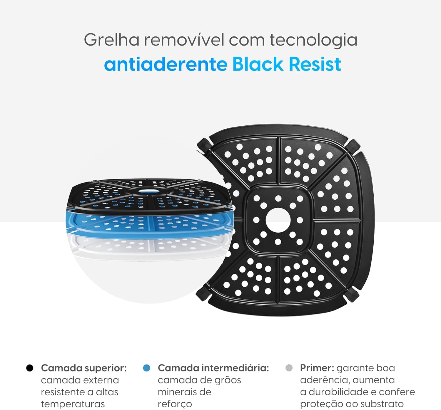 Fritadeira Elétrica Cube Fry Elgin 4,2 Litros 1600W 110V - Airfryer thumbnail 7