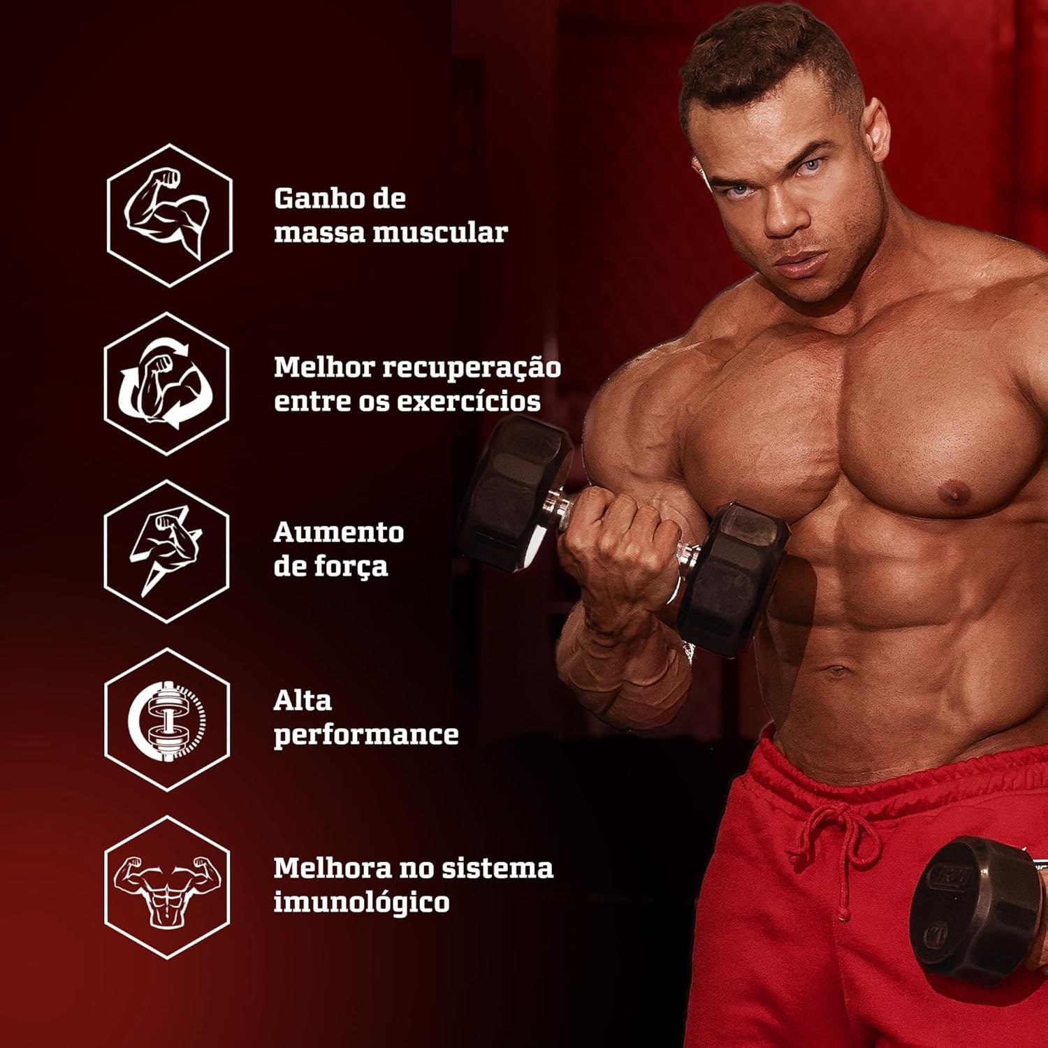 Integralmedica - Creatina em Pó Hardcore 100% Pura e Monohidratada - 300g thumbnail 4