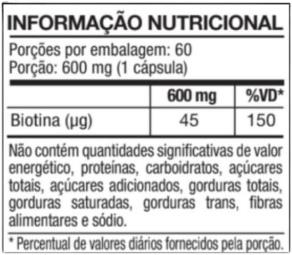 Katiguá, Biotina Dose Máxima, Formação e Manutenção de Cabelos e Pele, Sem sabor, 60 Cápsulas rígidas • 60 doses, Prata thumbnail 2