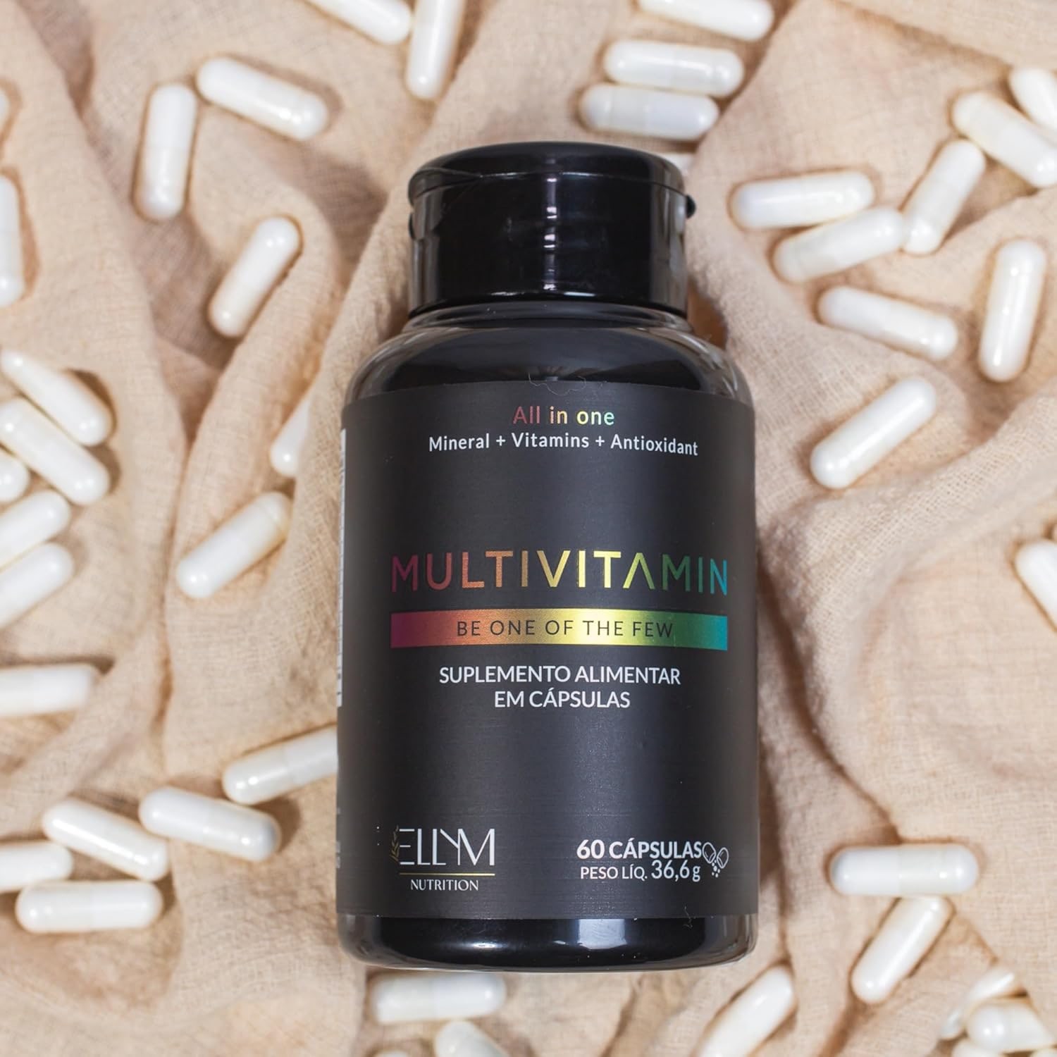 Kit Neuro+ Nootropico + Multivitaminico Completo ELLYM NUTRITION Complexo Vitaminico para o Dia a Dia para Foco e Disposição thumbnail 6