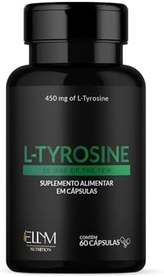 L-Tirosina 450mg ELLYM NUTRITION 60 Cápsulas Suplemento de Aminoácido thumbnail 6