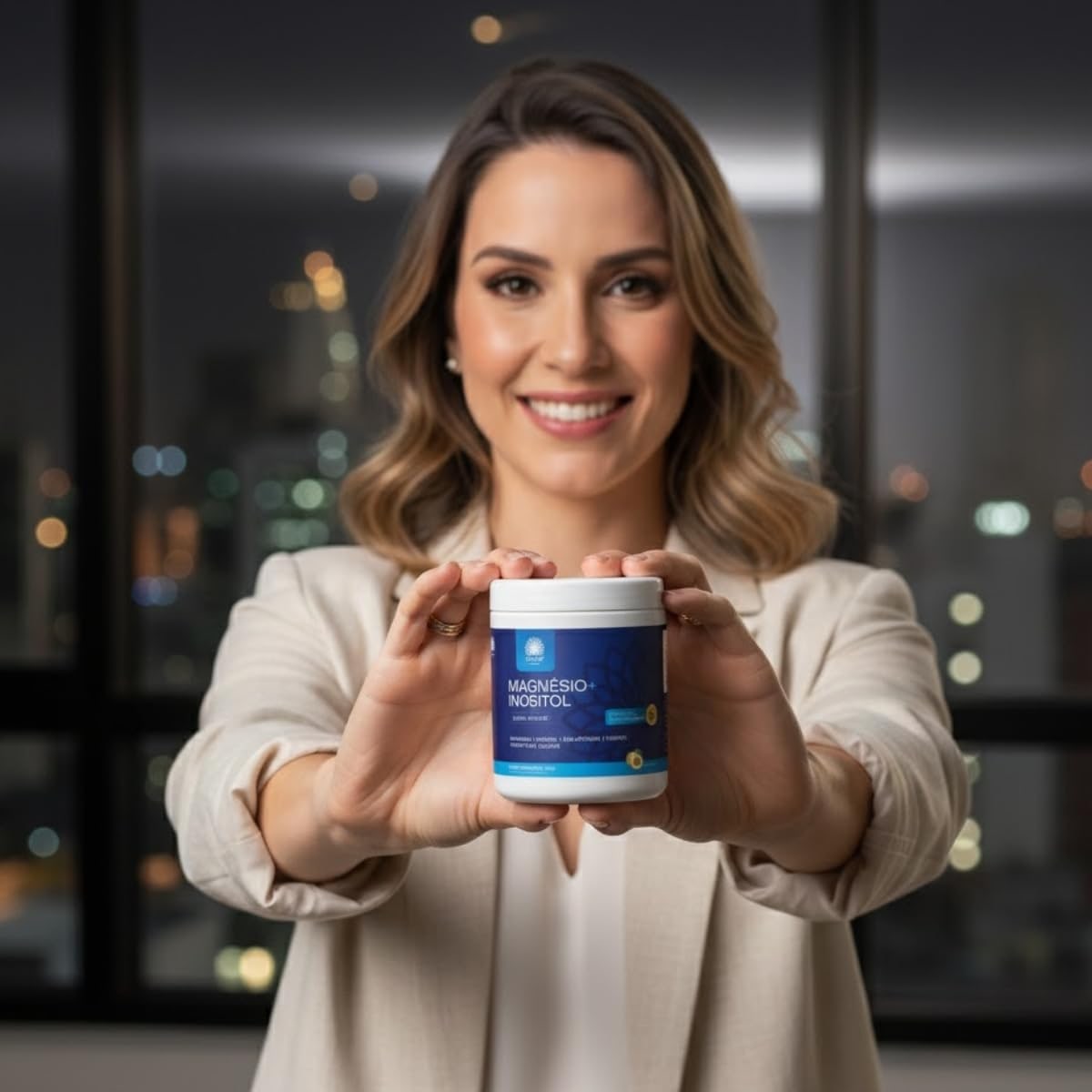 Magnésio e Inositol 300g Ca.nuts Sabor Maracujá | Magnésio, Inositol, Triptofano, Taurina e Glicina (1 Pote - 300g) thumbnail 6