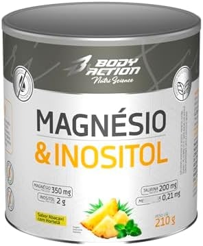 Magnesio Inositol - 210g - Sabor Abacaxi com Hortela - Body Action thumbnail 3