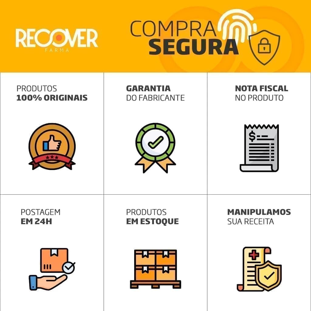 Magnésio Inositol 500mg - 30 Cápsulas - Recover Farma thumbnail 5