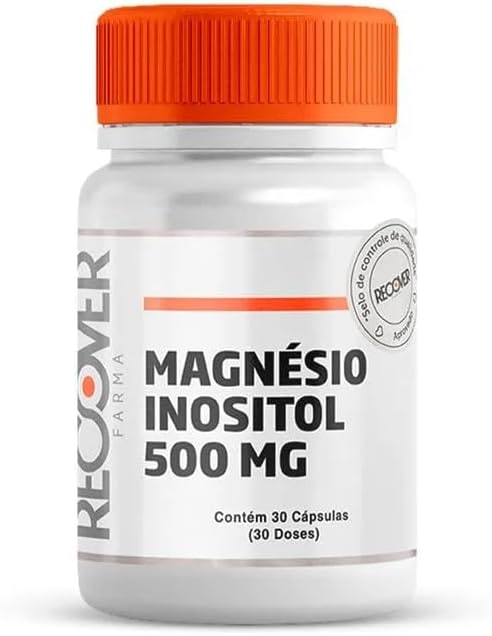 Magnésio Inositol 500mg - 30 Cápsulas - Recover Farma thumbnail 6