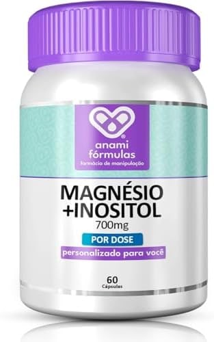 Magnésio + Inositol 700mg 60 Cápsulas Humor Estresse thumbnail 5