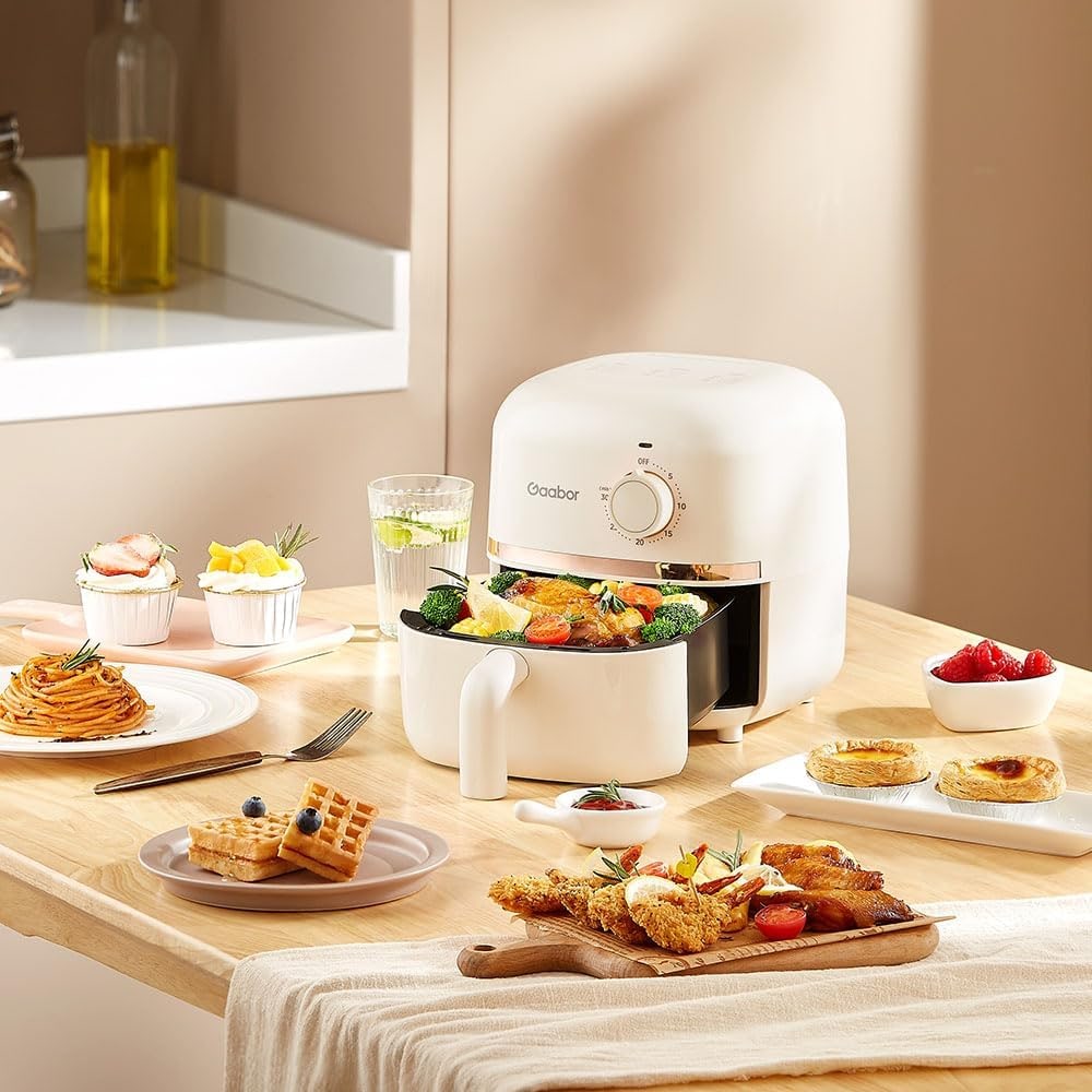 Mini Air Fryer Fritadeira Elétrica Sem Óleo 1.4L Individual 900w 127v - Gaabor thumbnail 2