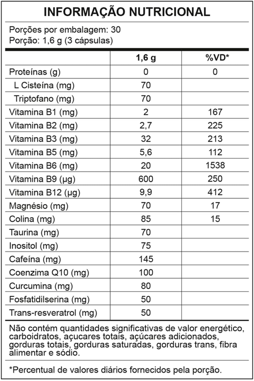 Neuro Health® - 90 cápsulas - Central Nutrition thumbnail 4