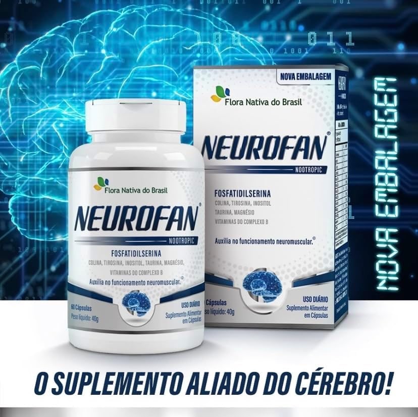 Neurofan 60 Cápsulas de 670mg - Flora Nativa do Brasil thumbnail 4