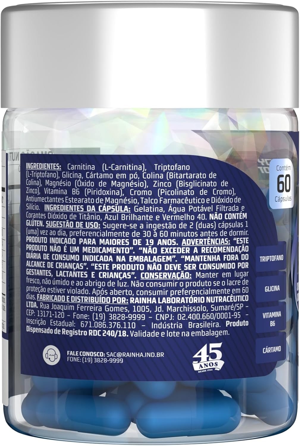 Night Abdomen 60 Cápsulas Bodyaction thumbnail 2