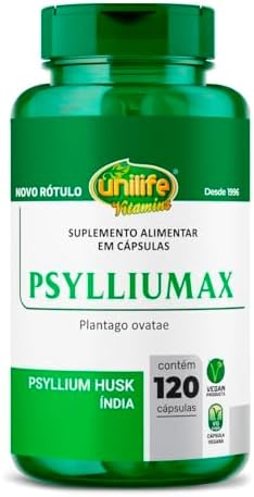 Psyllium Unilife Psylliumax 120 cáspulas embalagem pode variar thumbnail 4