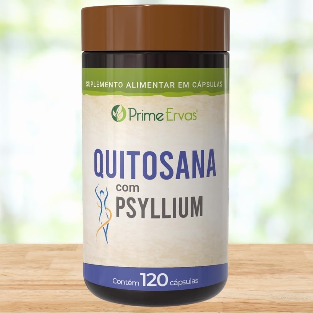 Quitosana Com Psyllium 500mg 120 Cápsulas thumbnail 3