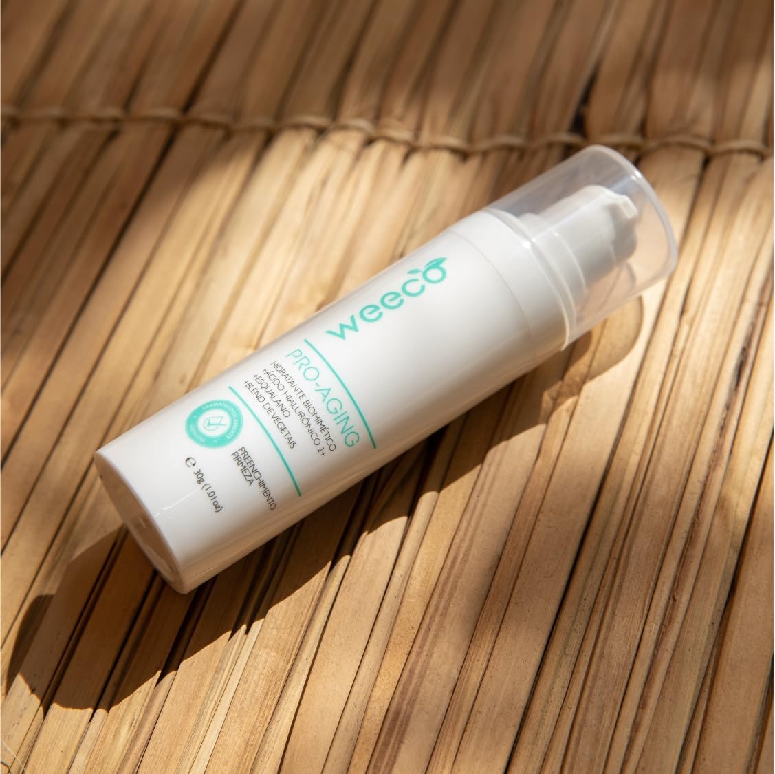 Sérum Facial Anti-Idade Weeco 30ml – Biomimético com Ácido Hialurônico, Esqualano e Açaí – Hidratação e Firmeza da Pele – Vegano e Dermatologicamente Testado thumbnail 6
