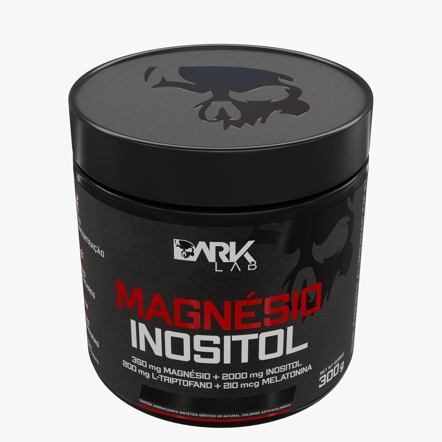 Suplemento Magnésio Inositol, Dark Lab, 300g, Maracujá thumbnail 2