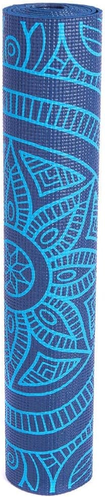 Tapete Yoga Mat Pilates PVC Com Estampa e Bolsa Yangfit thumbnail 3