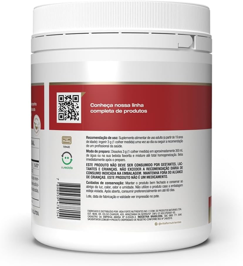 Vitafor - Creatine Creatina Monohidratada - 300g thumbnail 3