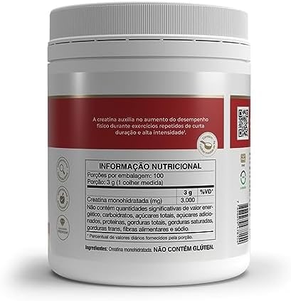 Vitafor - Creatine Creatina Monohidratada - 300g thumbnail 6