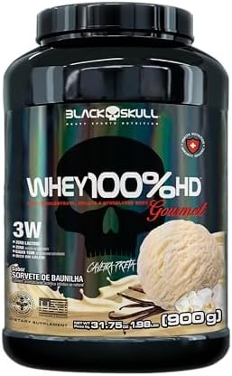 WHEY 100% HD GOURMET BAUNILHA 900G thumbnail 4