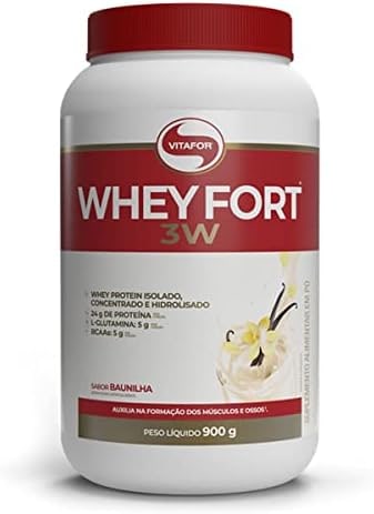 Whey Fort 3W (900g), Baunilha, VitaFor thumbnail 3