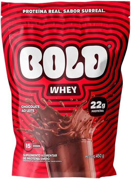 WHEY PROTEIN 3W - BOLD WHEY (450g) - Sabor: Cookies &amp; Cream thumbnail 5