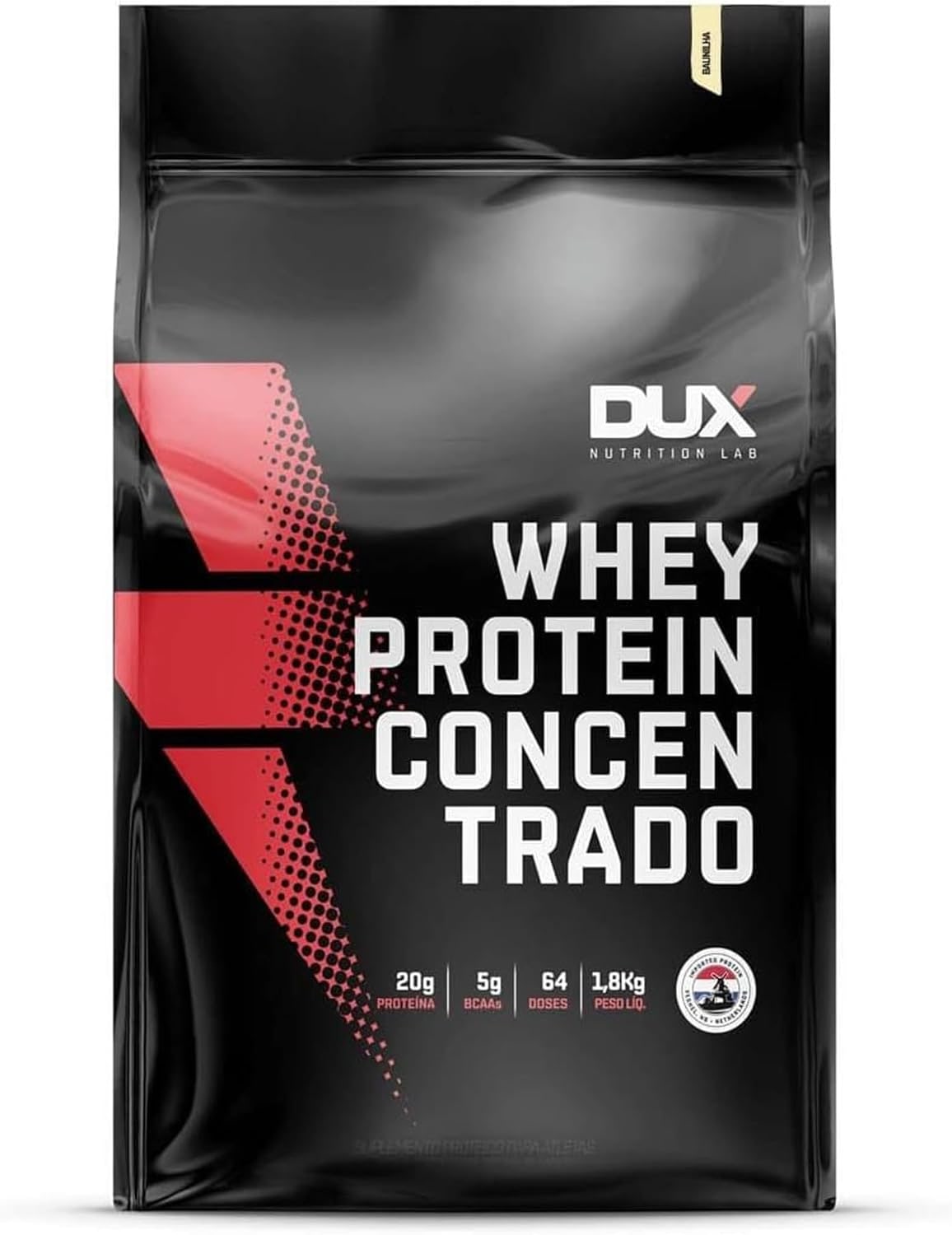 Whey Protein Concentrado Chocolate Pote 900g – Contribui para o Ganho Muscular Hipertrofia – Dux Human Health thumbnail 6