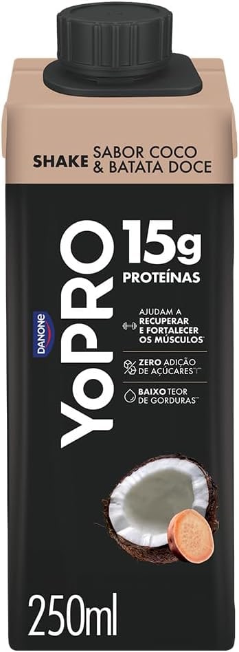 YoPRO Bebida Láctea UHT Coco com Batata-Doce 15g de proteínas 250ml - 12 unidades thumbnail 4